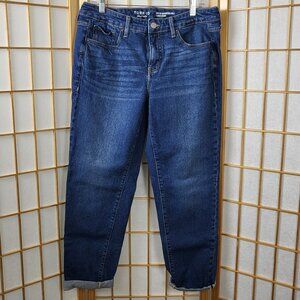 Torrid Perfect Boyfriend Ankle Classic Denim in darker blue size 10R in EUC